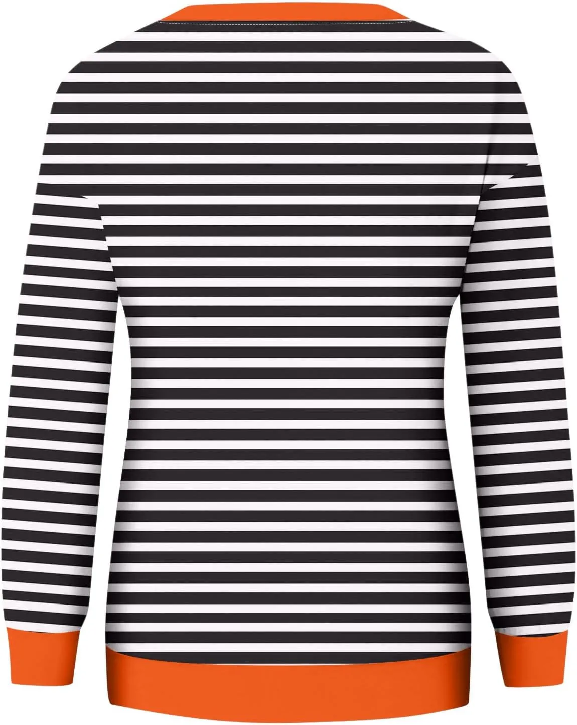 Long Sleeve T Shirts for Women Crewneck Causal Striped Blouse Tops Fall Fashion Vacation Pullover Ladies Clothes 2024