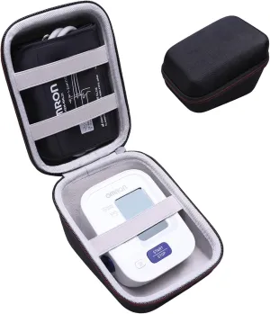 LTGEM Case Compatible with OMRON Bronze BP5100 / BP5000 / 5 Series BP742N Blood Pressure Monitor, Black Gray(Case Only)