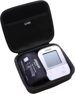 LTGEM Case Compatible with Omron Silver BP5255 Upper Arm Blood Pressure Monitor, Case Only