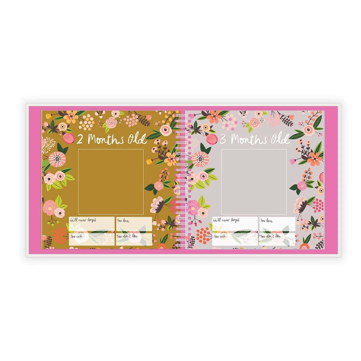 Lucy Darling Baby Memory Book, Themed Baby First Year Book, First 5 Years Journal & Photo Album for Baby Boy/Girl, Keepsake Books, Gender Neutral Memories & Milestone Book, Mom Gift - Little Artist