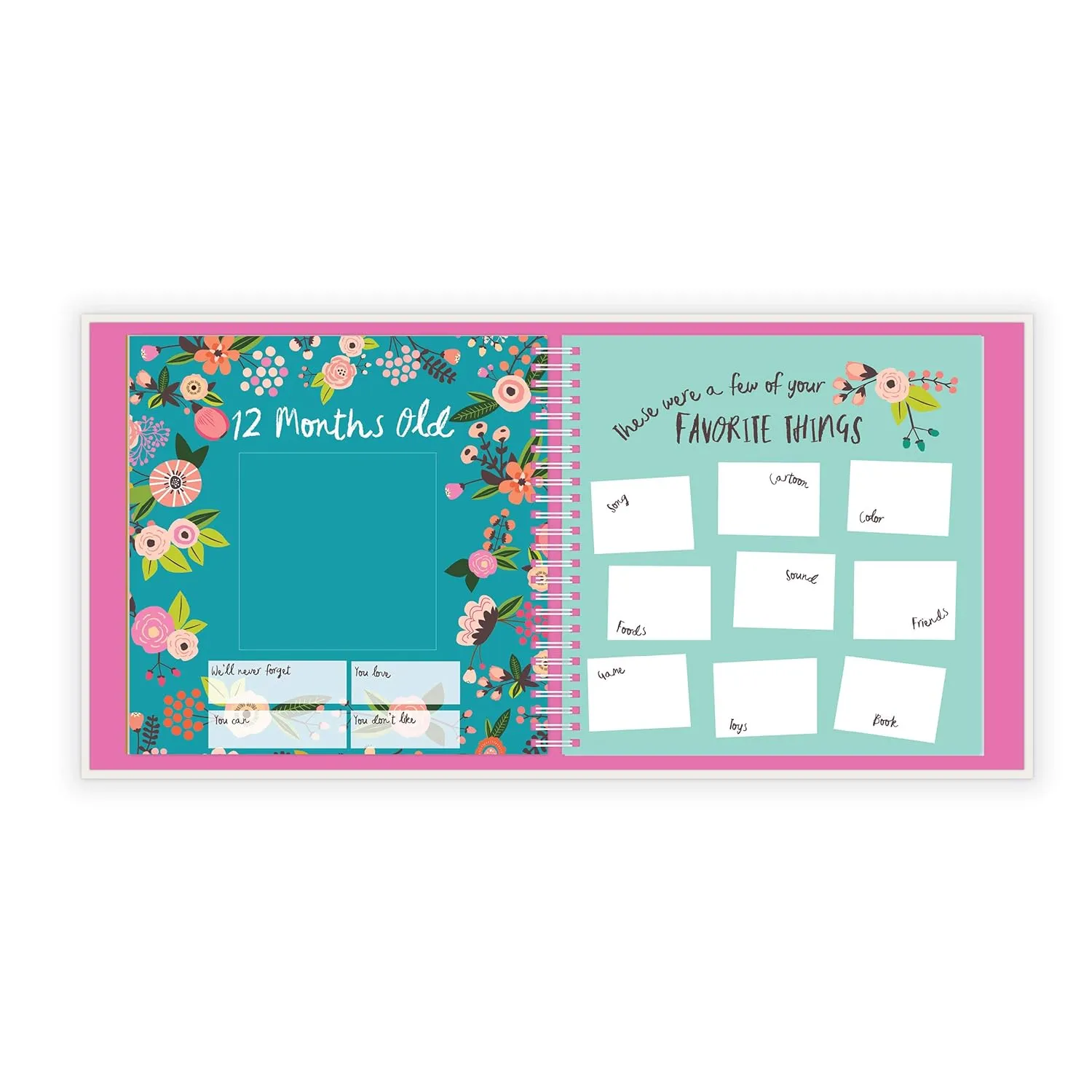 Lucy Darling Baby Memory Book, Themed Baby First Year Book, First 5 Years Journal & Photo Album for Baby Boy/Girl, Keepsake Books, Gender Neutral Memories & Milestone Book, Mom Gift - Little Artist