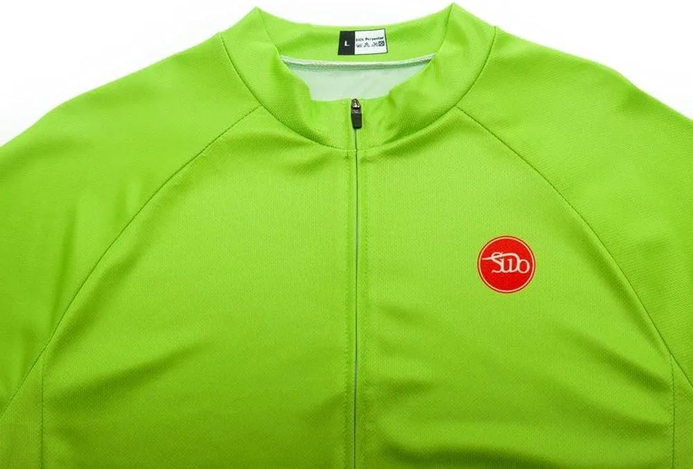 Men's Cycling Jersey Set Long Sleeve Cycling Clothing Road Bike Shirts Bicycle Jersey with 20D Gel Padded Long Pants