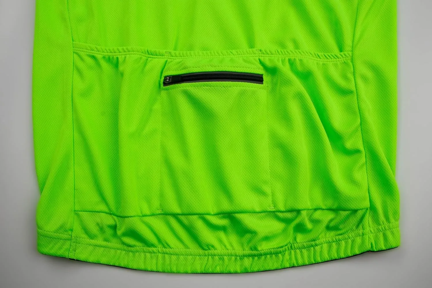 Men's Cycling Jersey Short Sleeves Bike Jersey 1/3 Zipper Solid Color Club Fit, Biking Cycling Shirt Zipper Pocket