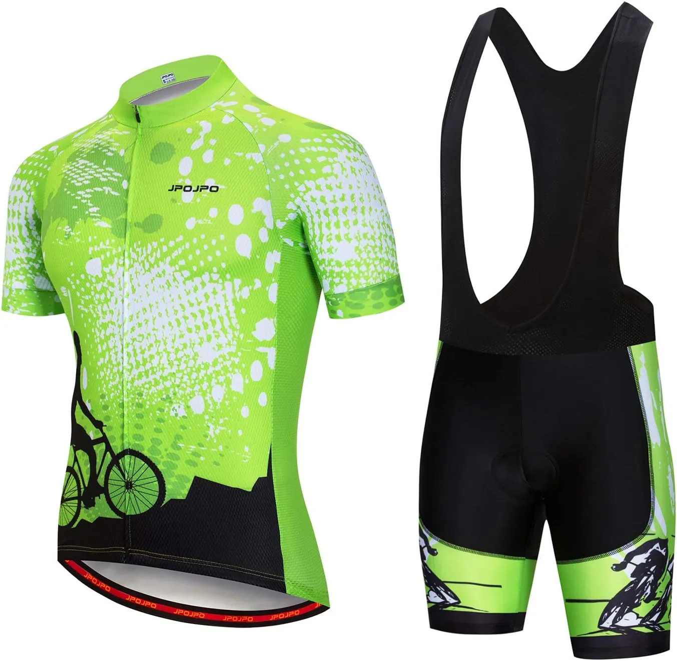 Men's Cycling Jersey,Bicycle Short Sleeve Breathable Cycling Shorts Quick Dry