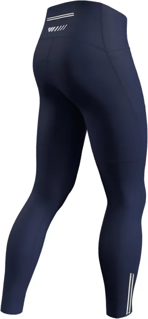 Mens Cycling Pants,4D Padded Road Bike Bicycle Tights Outdoor Biking Leggings with Pockets