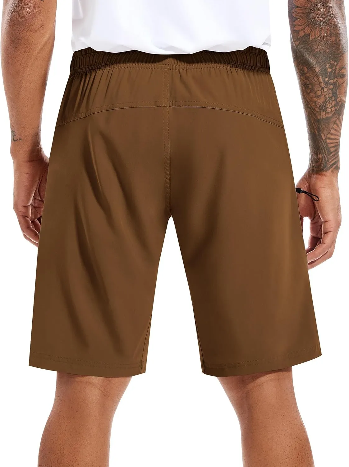 Men's Mountain Bike Shorts 3D Padded Baggy Bicycle Riding Cycling Shorts Quick Dry Lightweight Biking Shorts
