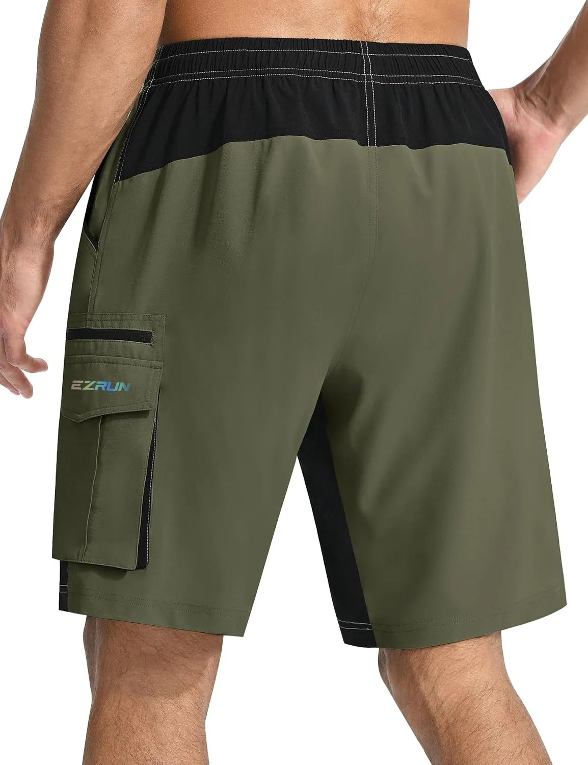 Men's Mountain Bike Shorts 3D Padded Bicycle Biking Shorts Quick Dry Lightweight MTB Cycling Shorts