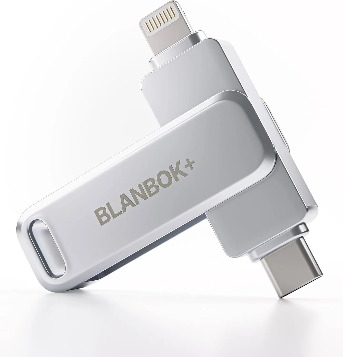 MFi Certified 128GB Flash Drive for iPhone Photo Stick, USB Thumb Drive Memory Stick High Speed USB Drive Photo Storage for iPhone Flash Drive Compatible for iPhone/iPad/Android/PC