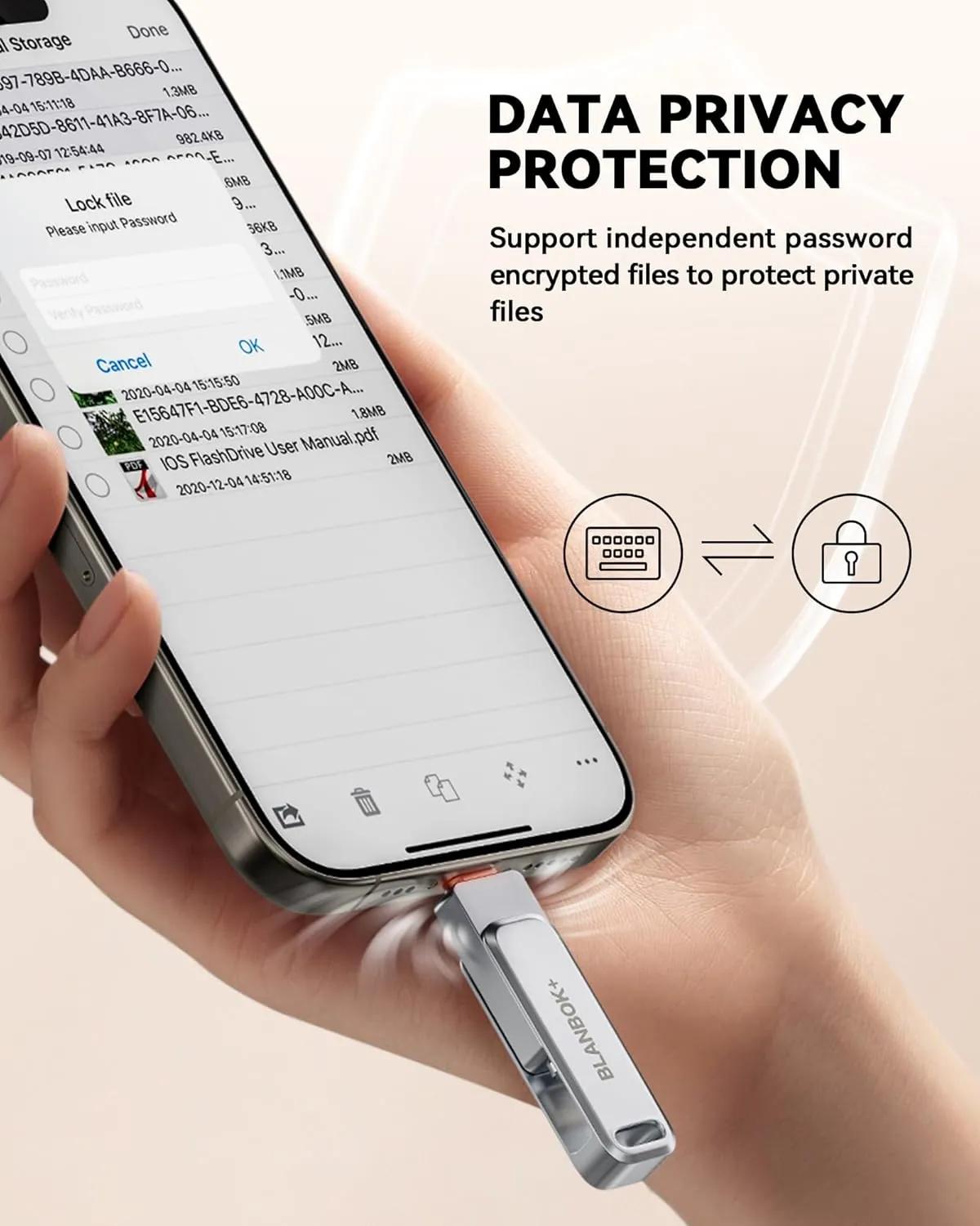 MFi Certified 128GB Flash Drive for iPhone Photo Stick, USB Thumb Drive Memory Stick High Speed USB Drive Photo Storage for iPhone Flash Drive Compatible for iPhone/iPad/Android/PC