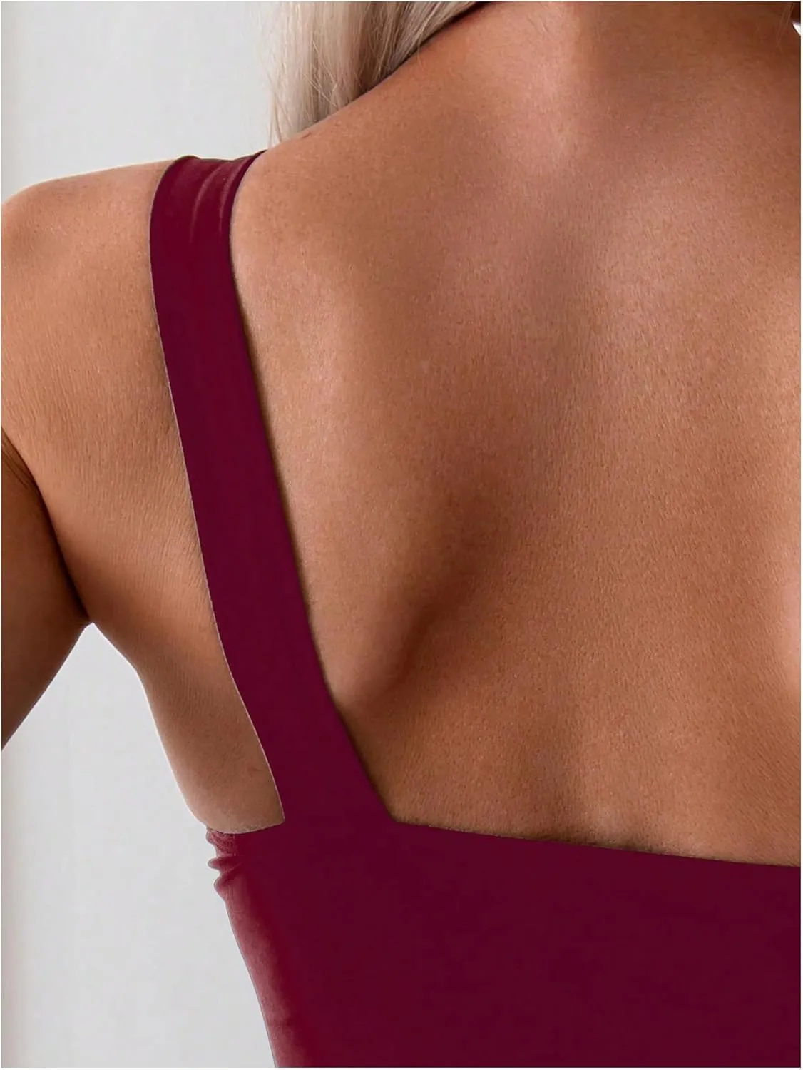 Milumia Women's Ring Linked One Piece Swimsuit One Shoulder Summer Beach Swimwear
