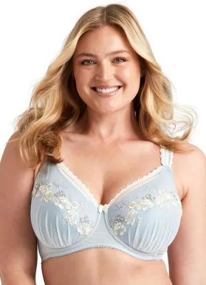 Miss Mary of Sweden Floral Sun Womens Luxury Unpadded Underwired Tulle Bra