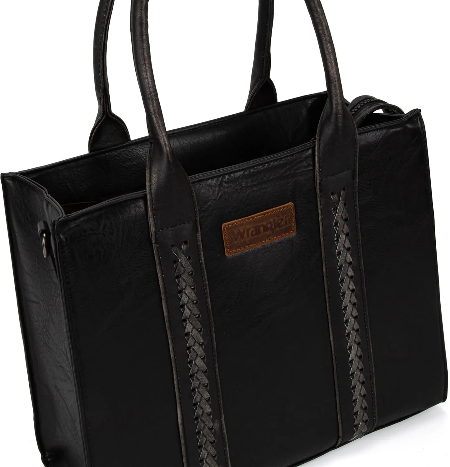 Montana West Wrangler Purse for Women Large Work Tote Bags with Strap Vintage Top-Handle Handbags