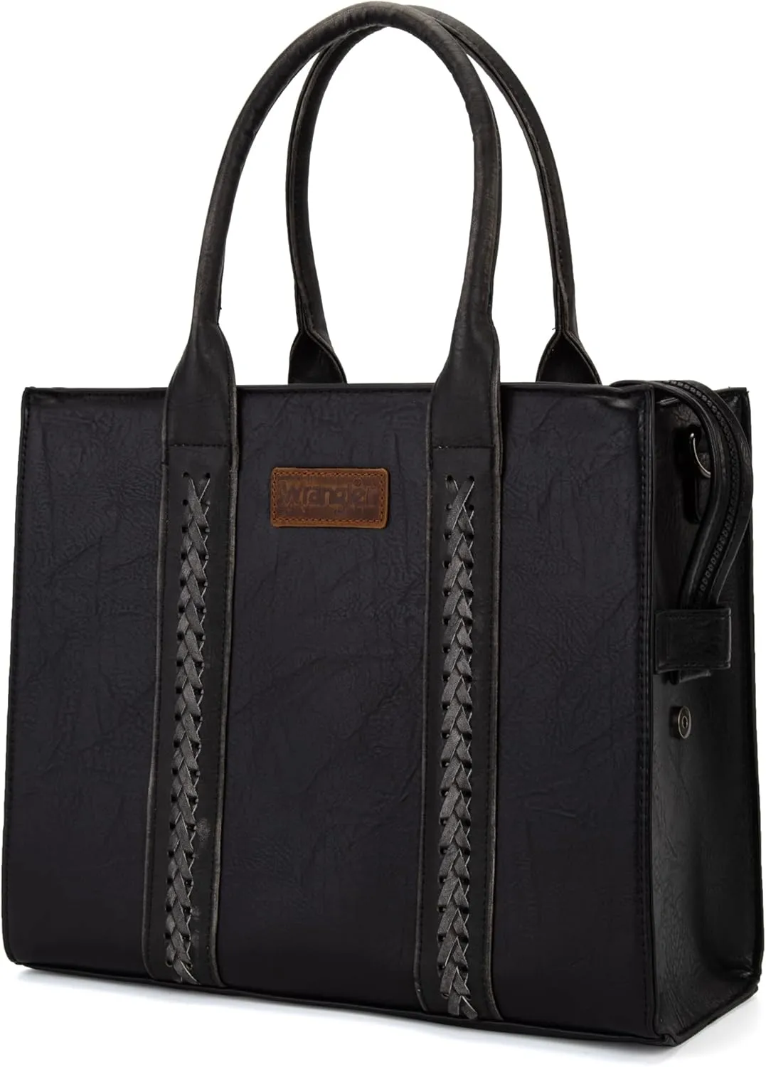 Montana West Wrangler Purse for Women Large Work Tote Bags with Strap Vintage Top-Handle Handbags