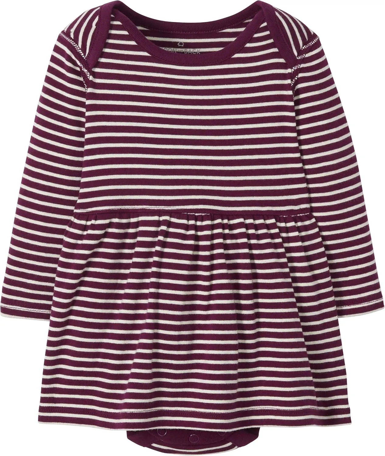 Moon and Back Baby Girls' Organic Play Dress with Diaper Cover