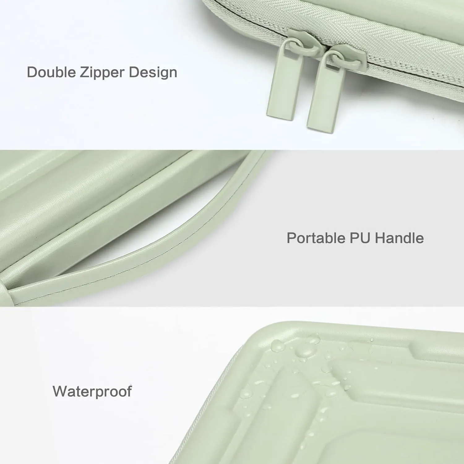 MOSISO Laptop Shoulder Bag Compatible with MacBook Pro 14 inch 2025-2021 M4 M3 M2 M1 Pro/Max Chip, Waterproof Shockproof Carrying Case Bag, Antique Green
