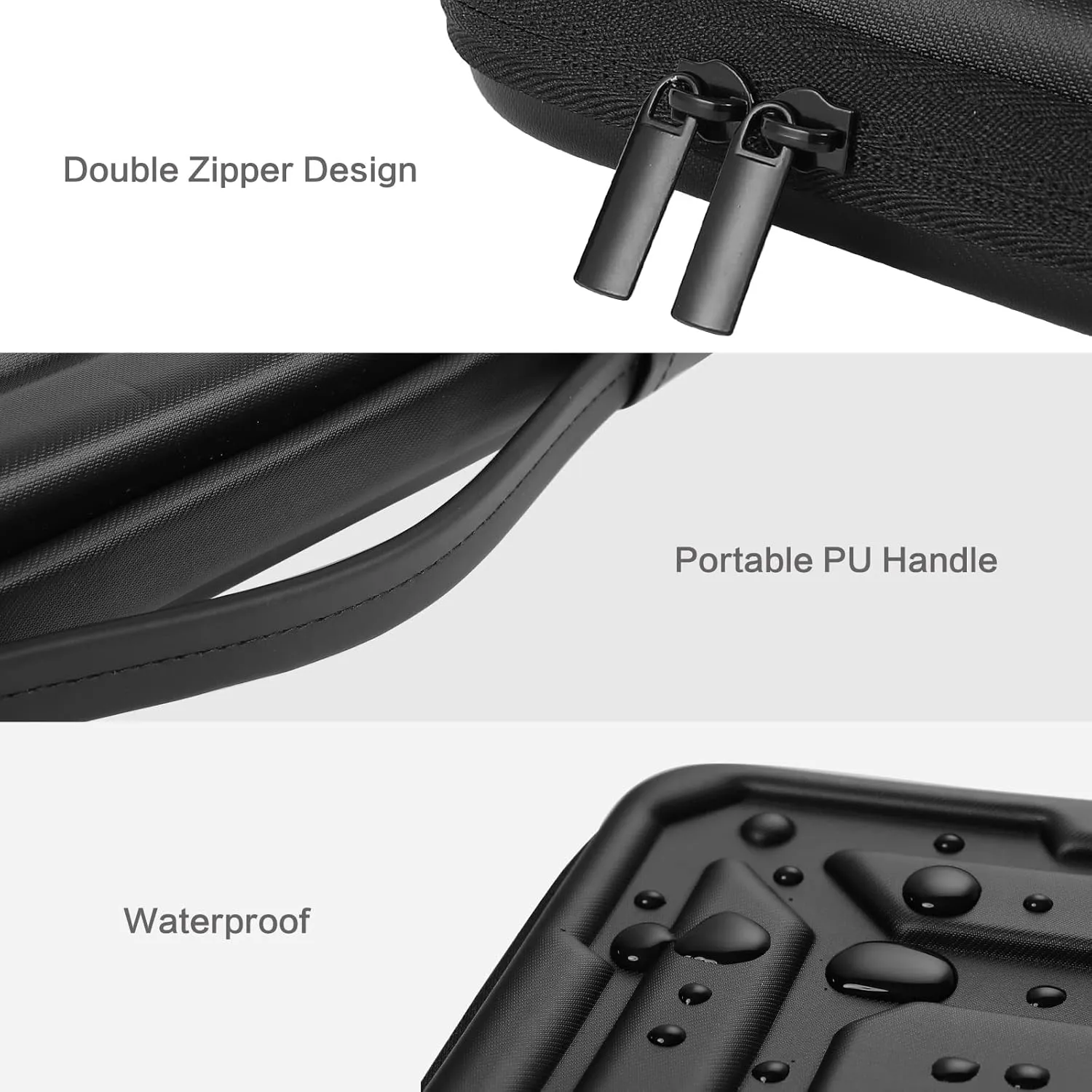 MOSISO Laptop Shoulder Bag Compatible with MacBook Pro 16 inch 2025-2021 M4 M3 M2 M1, Waterproof Shockproof Carrying Case Bag, Black