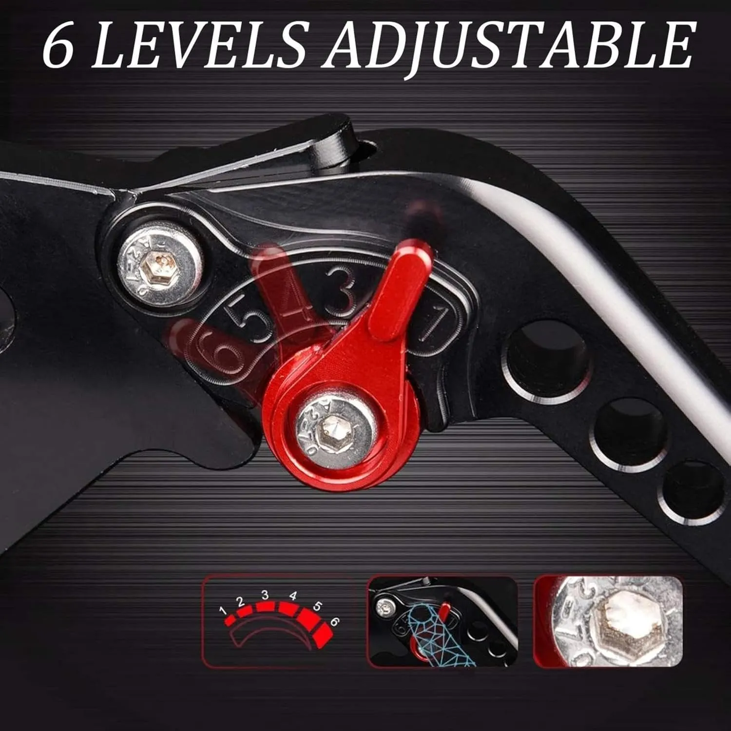 Motorcycle Brake Clutch Levers For CBF 600 SA CBF600 2010-2013 Adjustable Handlebars Brake and Clutch Levers Set