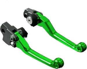 Motorcycle Brake Clutch Levers for KX85 for KX-85 for KX 85 2001-2009 2010 2011 2012 2013 2014 2015 2016 2017 Motorcycle Pivot Brake Clutch Levers Grips Clutch Brake(Green)