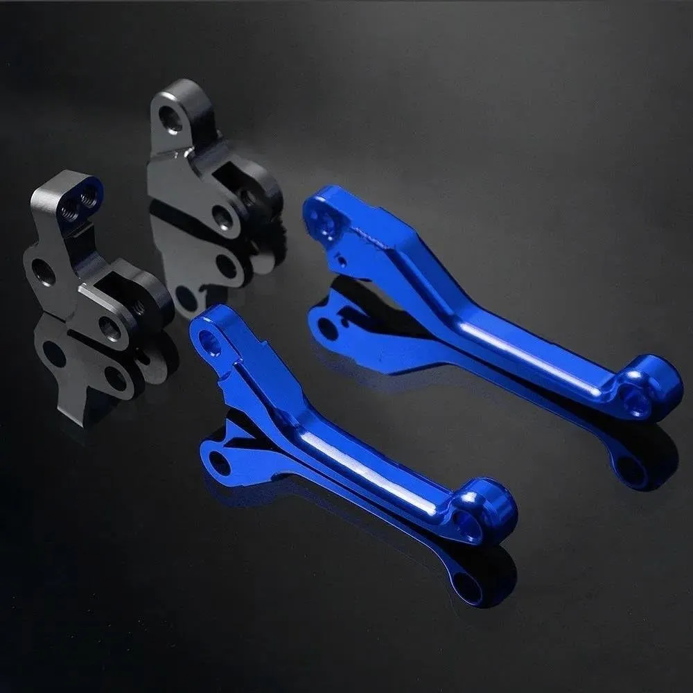 Motorcycle Brake Clutch Levers for KX85 for KX-85 for KX 85 2001-2009 2010 2011 2012 2013 2014 2015 2016 2017 Motorcycle Pivot Brake Clutch Levers Grips Clutch Brake(Green)