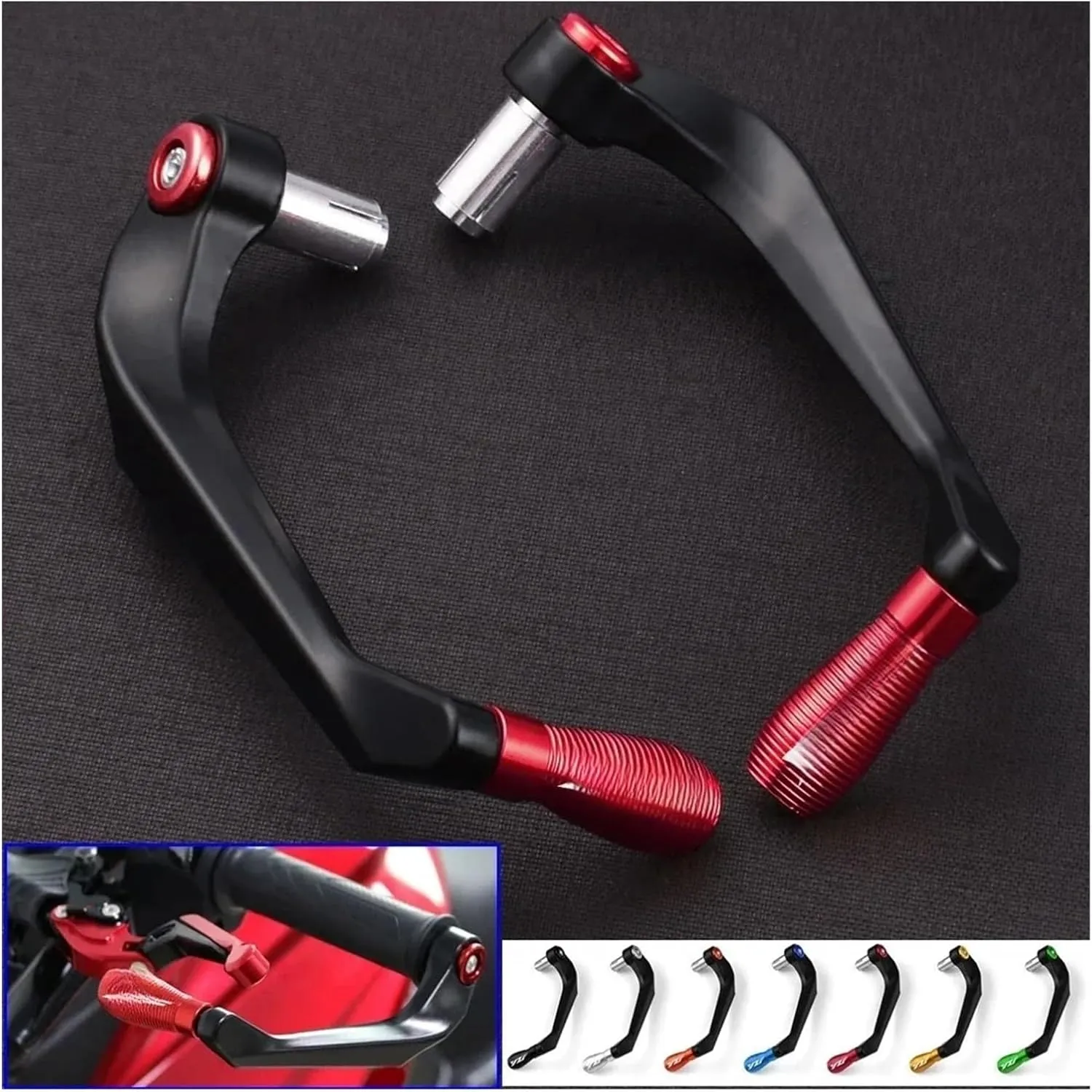 Motorcycle Handle Bar Hand Guards 2Pcs Moto for Ya&maha YZF R1 R6 2005 2006 2007 2008 2009 2010 2011 Moto Handlebar Grips Guard Brake Clutch Lever Protector