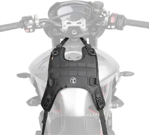 Motorcycle Tank Bag Fuel Tank Mounting Base Saddle Bag Universal Bumper Bag (Single Bag)