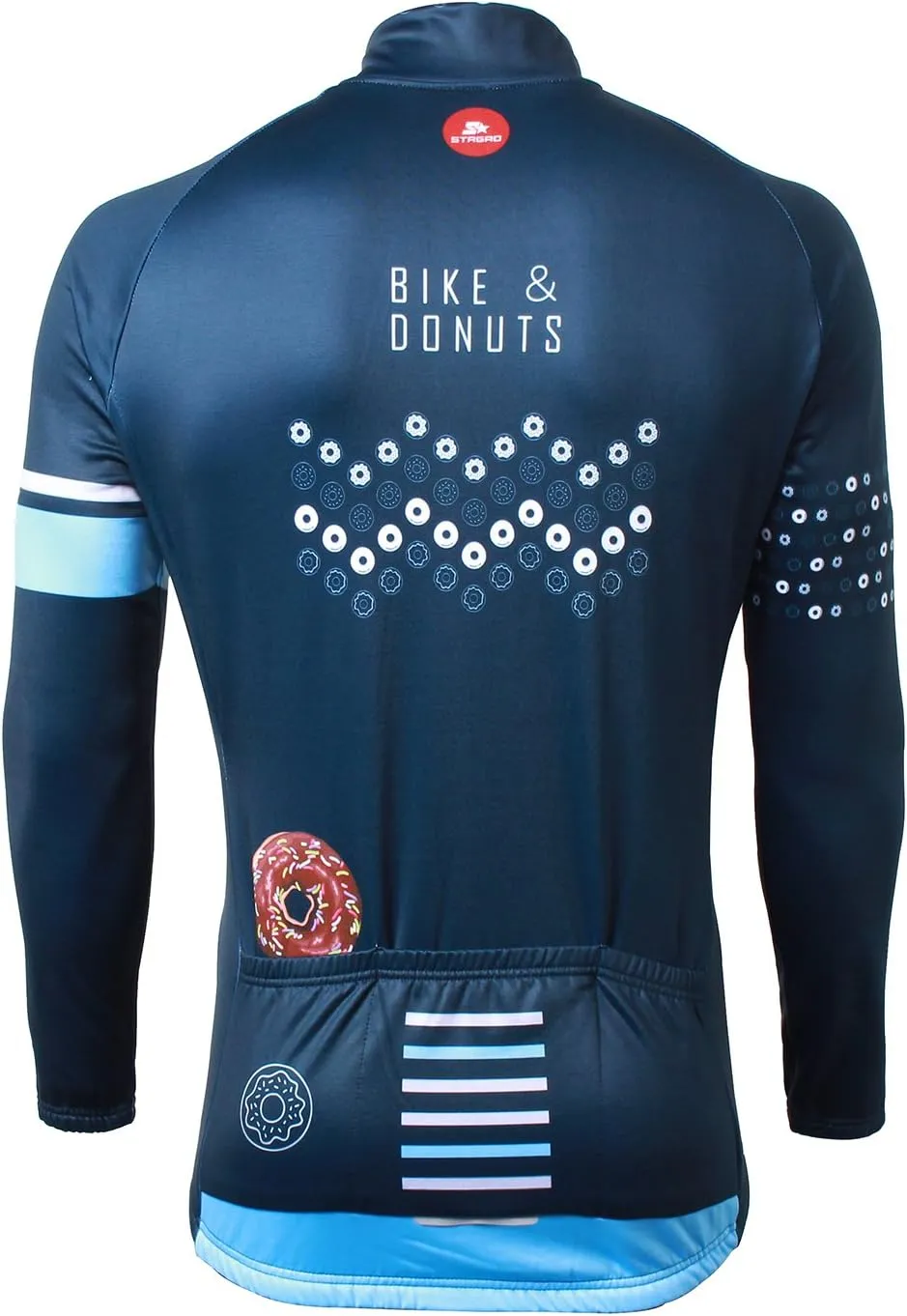 MR Strgao Men's Cycling Winter Thermal Jacket Windproof Long Sleeves Bike Jersey Bicycle Coat