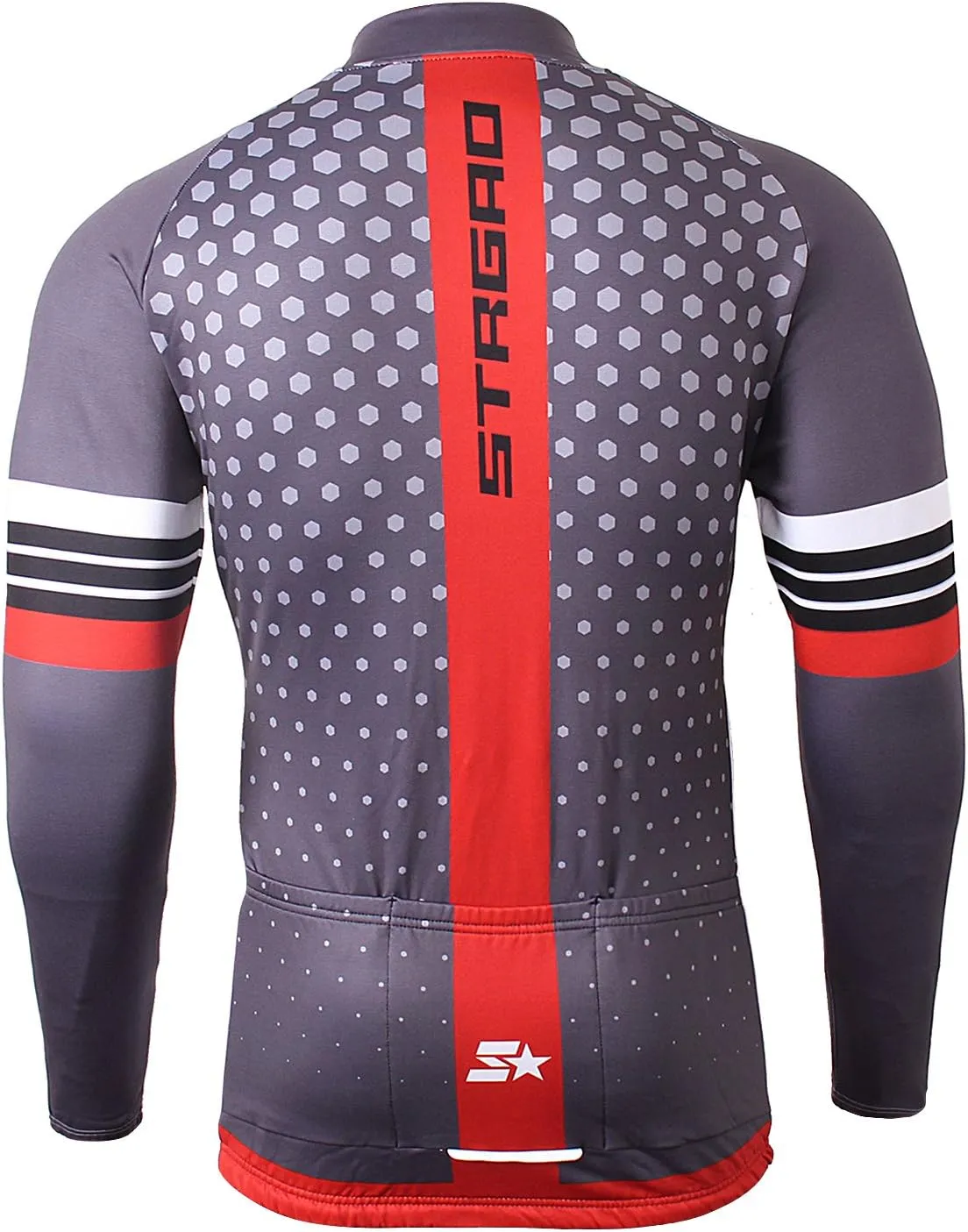 MR Strgao Men's Cycling Winter Thermal Jacket Windproof Long Sleeves Bike Jersey Bicycle Coat