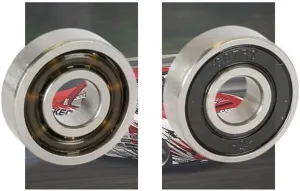 MR607EC 2RS Front Engine Ceramic Ball Bearing 7x19x6mm 1PC T9H Double Sealed ABEC-3 Bearings for NOVAROSSI 21 Off-Road 607RS RC (Size : 7x19x6mm 1PC)