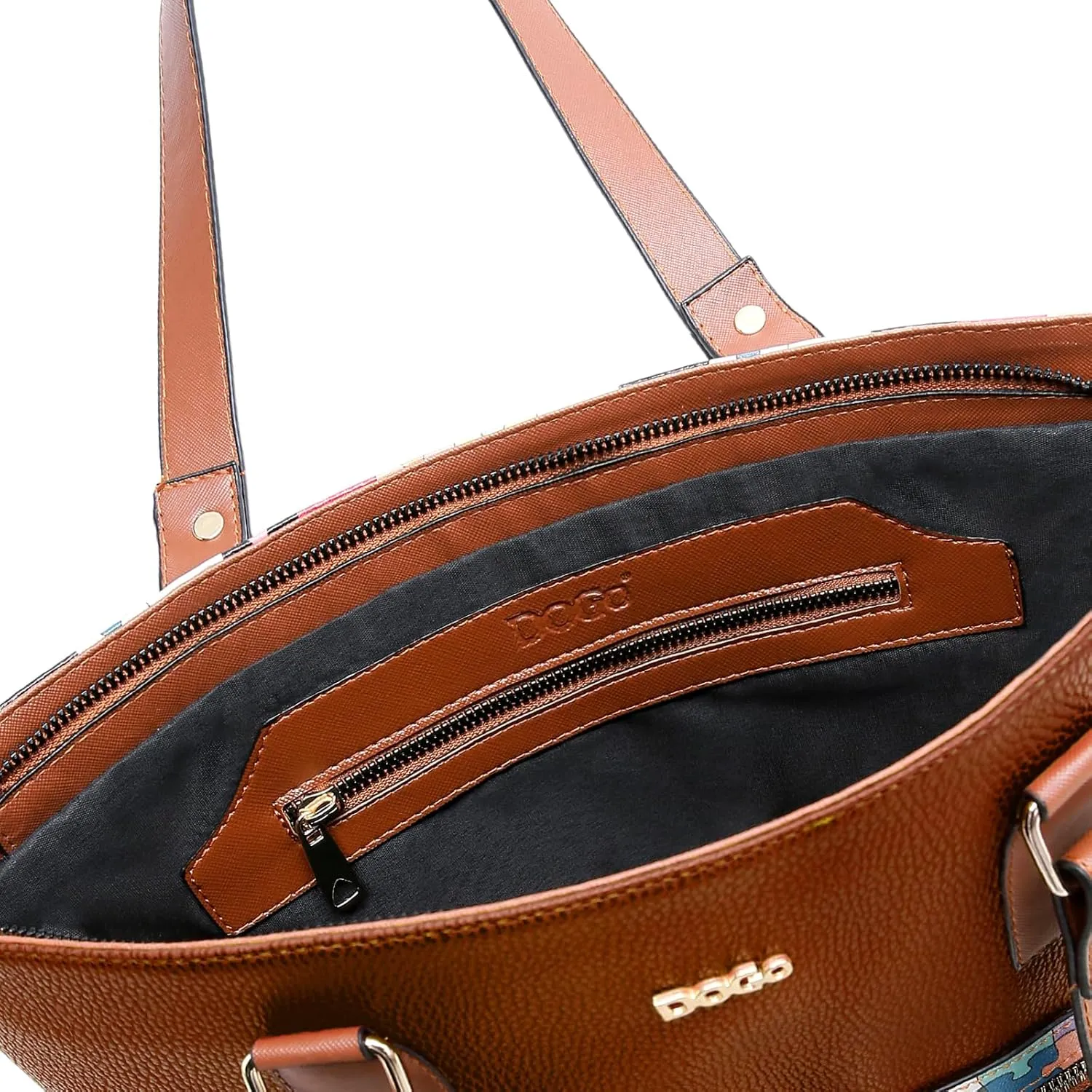 Multi Pocket Shoulder Bags for Women - Vegan Leather and Unique Design Handmade Womens Bags
