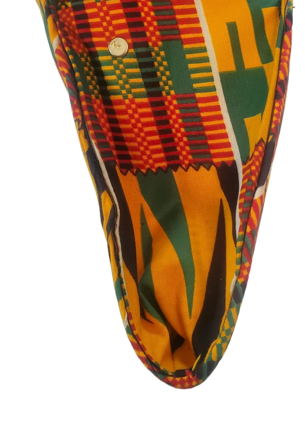 Multicolor African Clutch Purse - Handmade Kente Design - Tribal Inspired Bag Limited Edition.