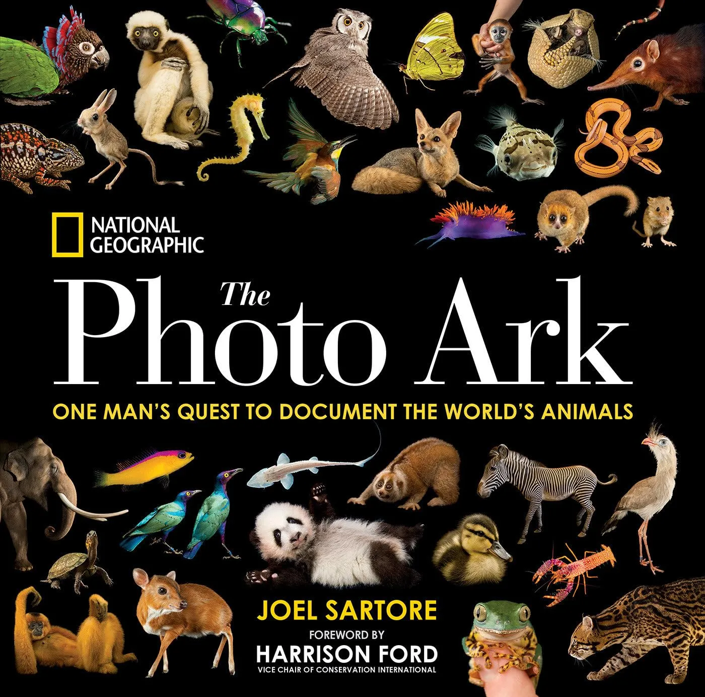 National Geographic The Photo Ark: One Man's Quest to Document the World's Animals Hardcover – Illustrated, March 7, 2017