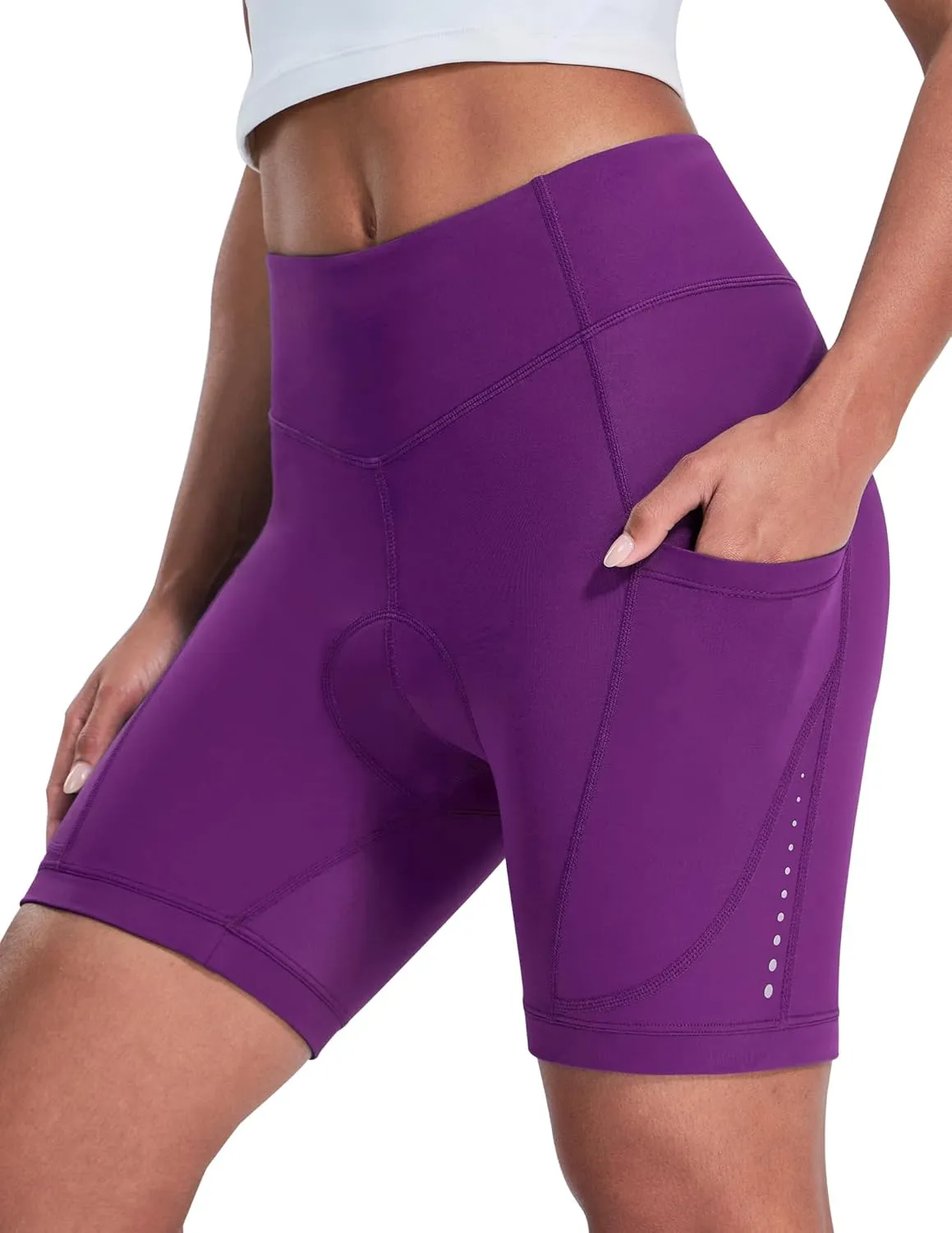 Nepest Padded Bike Shorts Women Cycling Underwear 4D Gel Padding & Pockets Bicycle Biking Biker Shorts Road Mountain