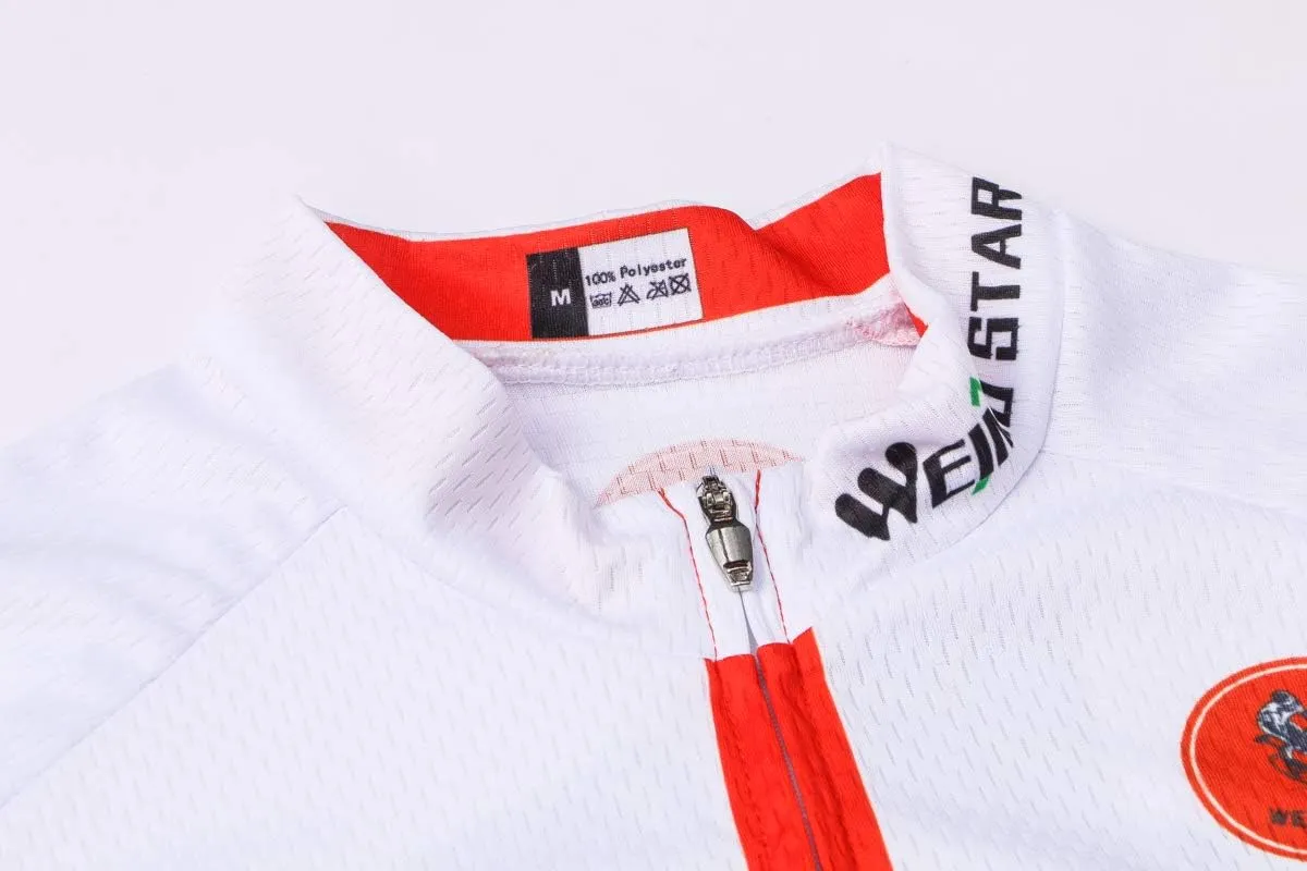 New Pro Full Zipper Men's Cycling Jersey Short Sleeve Riding Shirt USA