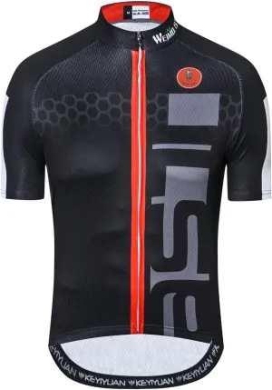 New Pro Full Zipper Men's Cycling Jersey Short Sleeve Riding Shirt USA