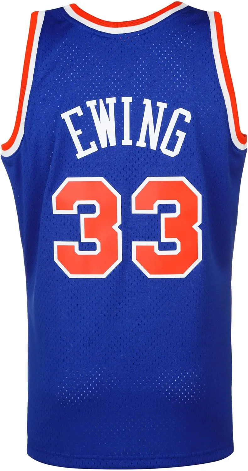 New York Knicks Patrick Ewing 1991 Road Swingman Jersey