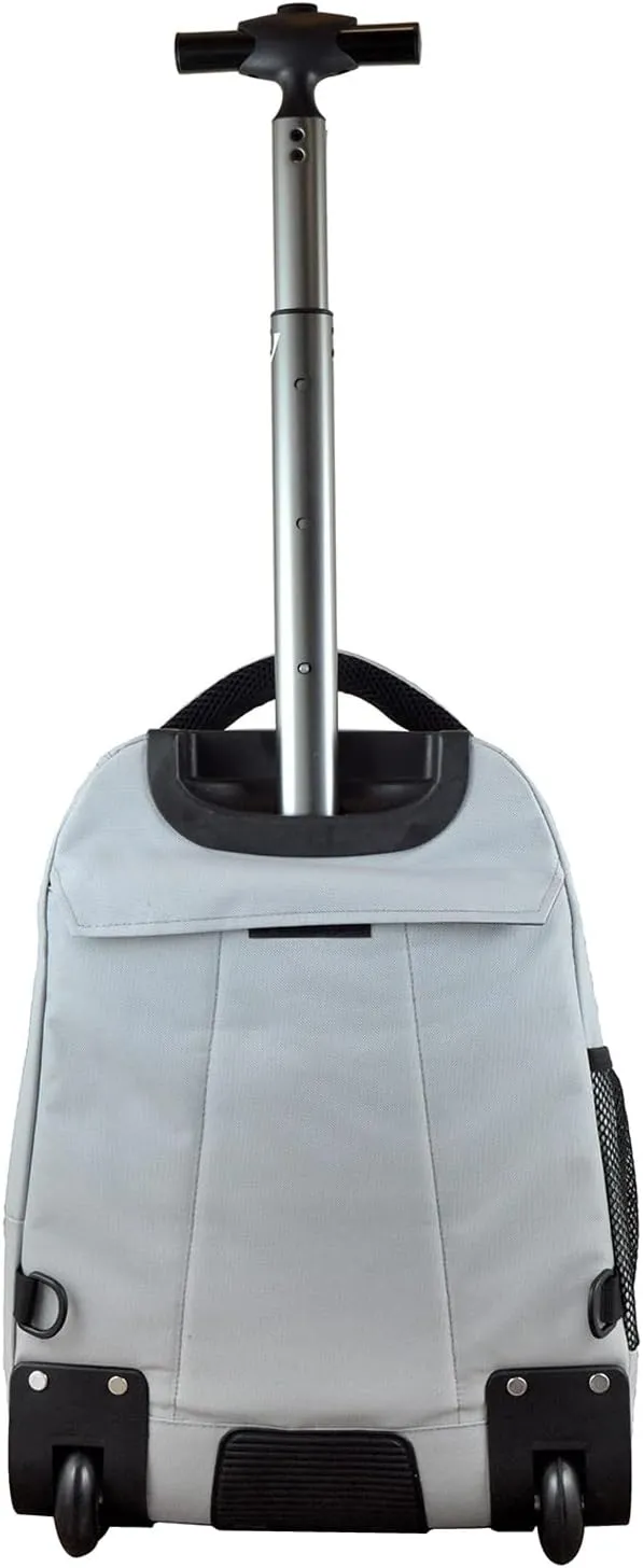 NFL Wheeled Backpack, 19-inches, Grey