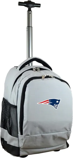 NFL Wheeled Backpack, 19-inches, Grey