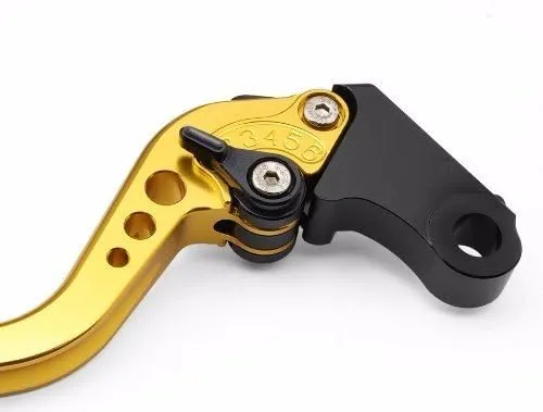 Niree Short Brake Clutch Levers for Buell 1125R 2008-2009 1125CR 2009 1125CR 2009 1125R 2008-2009 Gold