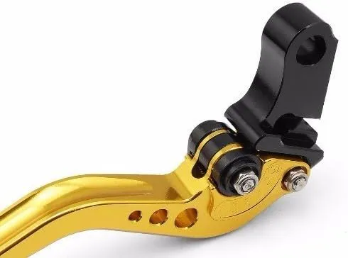 Niree Short Brake Clutch Levers for Buell 1125R 2008-2009 1125CR 2009 1125CR 2009 1125R 2008-2009 Gold