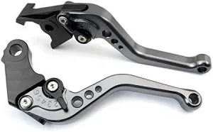 Niree Short Brake Clutch Levers for Buell 1125R 2008-2009 1125CR 2009 1125CR 2009 1125R 2008-2009 Gray