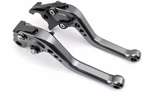 Niree Short Brake Clutch Levers for Buell 1125R 2008-2009 1125CR 2009 1125CR 2009 1125R 2008-2009 Gray