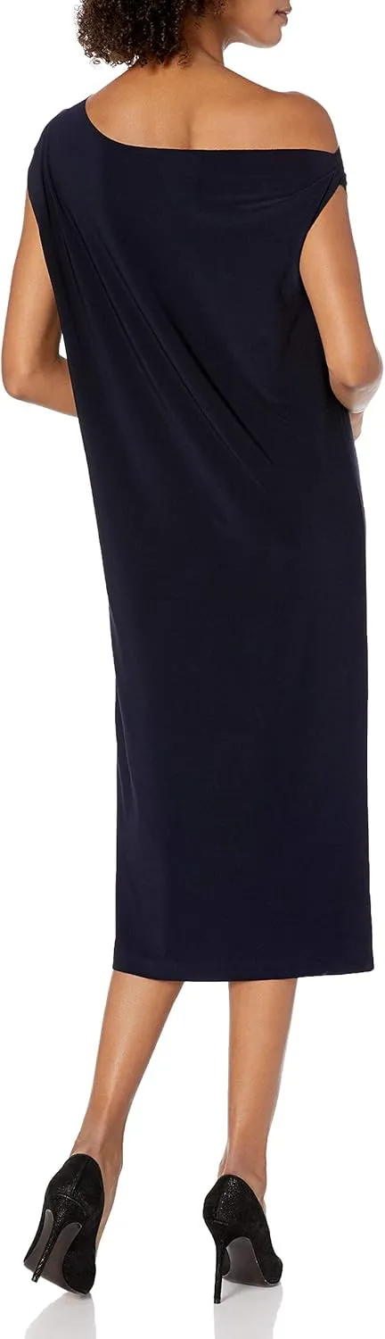 Norma Kamali Women's Drop Shoulder Dress