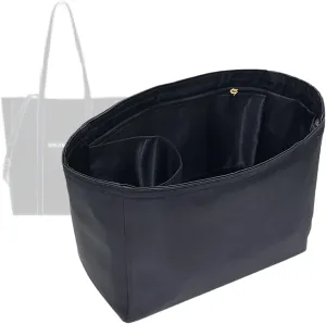 Nylon Purse Organizer for Balenciaga Everyday XS Inserts with a Zipper Closer Waterproof Bag in Bag Shapers