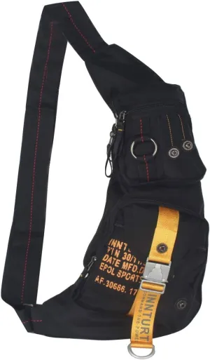 Nylon Sling Chest Bag Daypack Bicycle Travel Gym Backpack