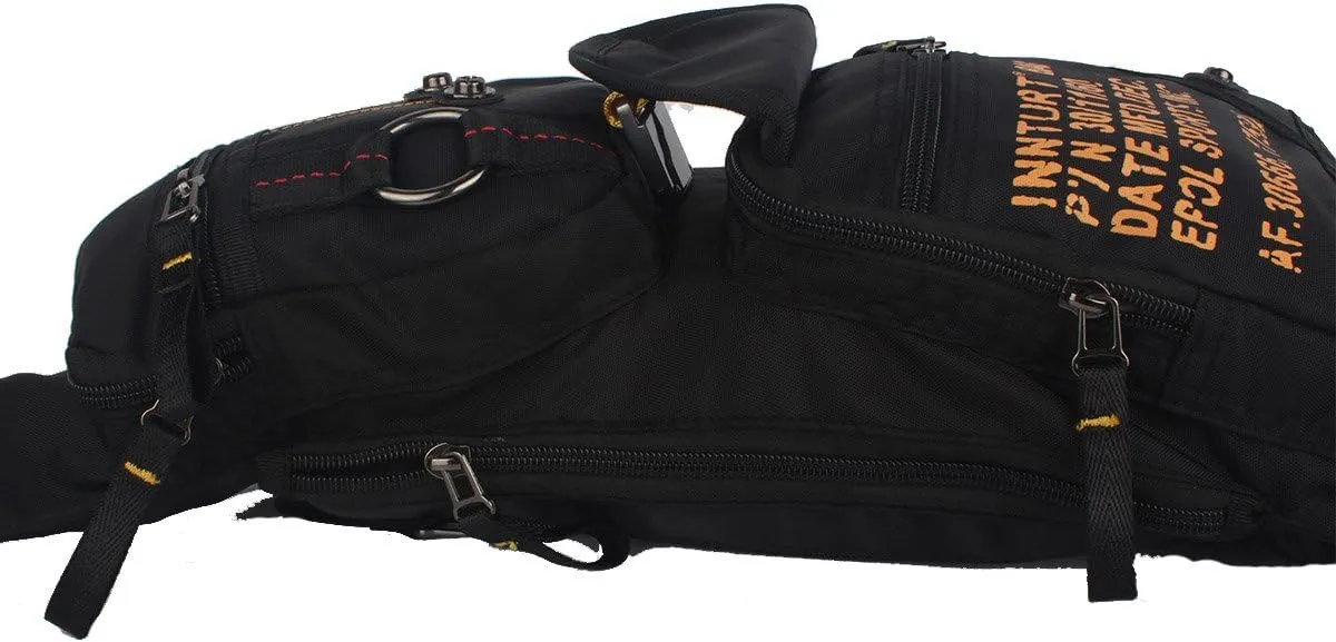 Nylon Sling Chest Bag Daypack Bicycle Travel Gym Backpack