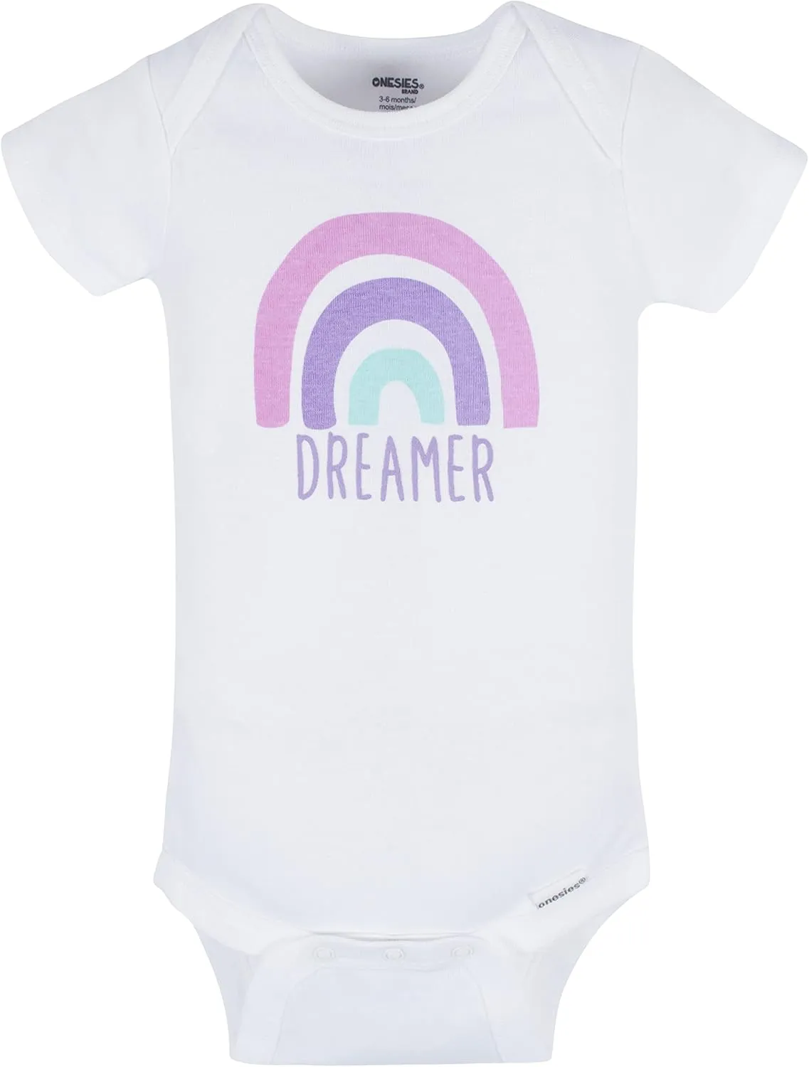 Onesies Brand baby-girls 8-pack Short Sleeve Mix & Match Bodysuits