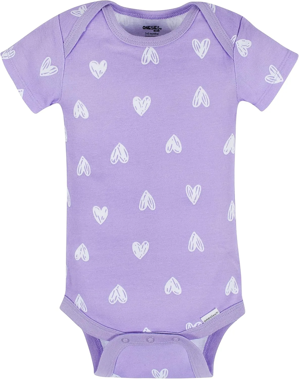 Onesies Brand baby-girls 8-pack Short Sleeve Mix & Match Bodysuits