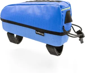 ORUCASE Top Tube Bike Bag HC, Waterproof Bicycle Frame Bag Phone Holder with Magnetic Zipper, Cycling, Road, Mountain Bike Accessories, 1 L, Glaucous