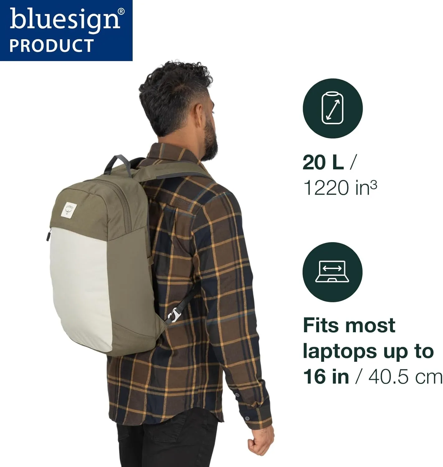 Osprey Arcane Large Day Commuter Backpack, Anniversary Black