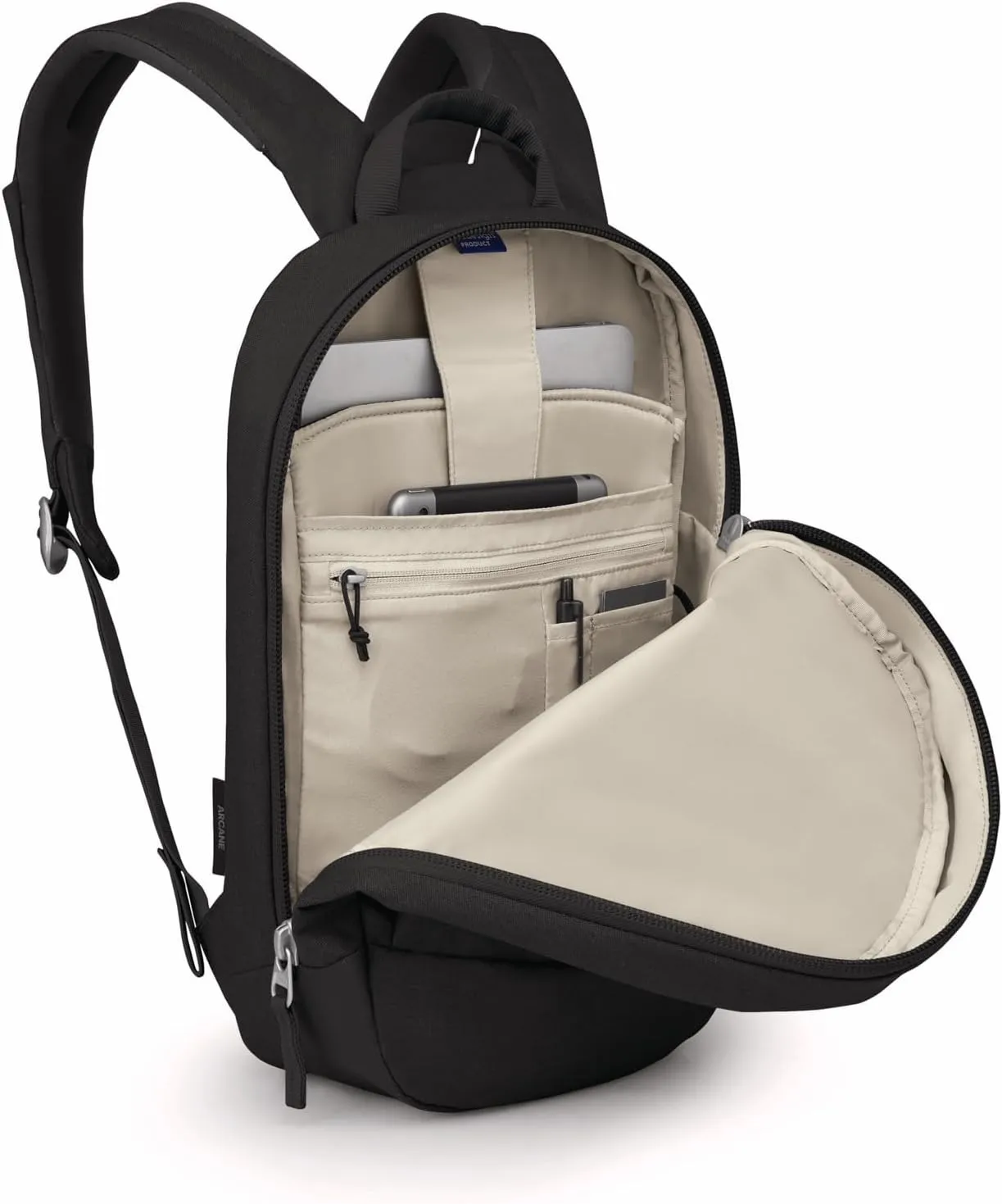 Osprey Arcane Small Day Commuter Backpack, Black